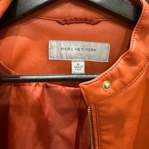 Red Orange leather jacket